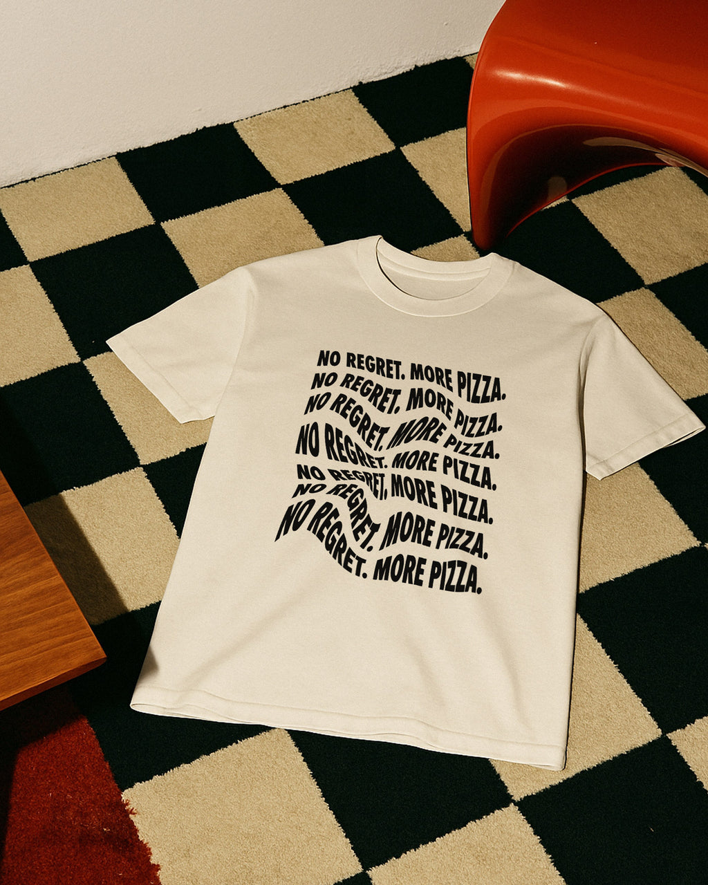 No Regret. More Pizza. - Sand